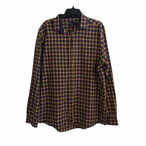 Bar III Carnaby Collection Plaid Button Up Shirt